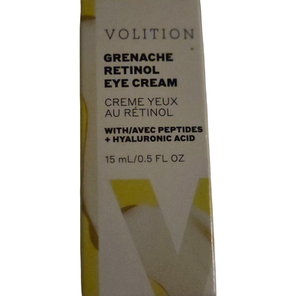 Volition Grenache Retinol Eye Cream‎ 0.5 oz New In Box Sealed